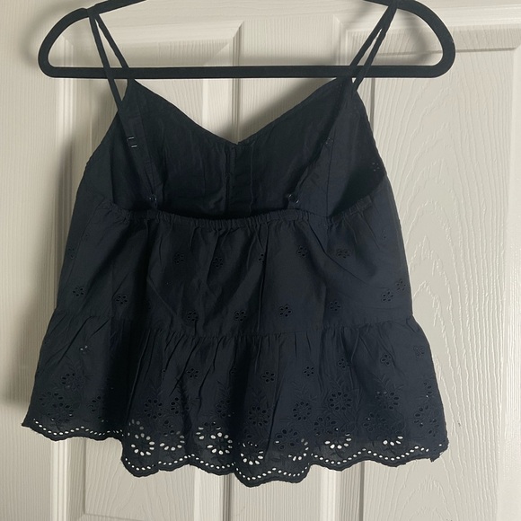 Levi's broderie cami top in black Woman’s Size XSMALL - Picture 7 of 8